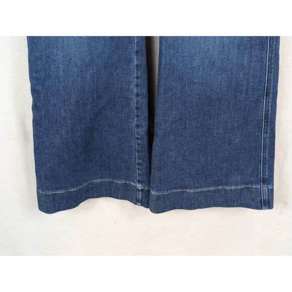 SPANX Flared Patch Pocket Pull On Jeans Women's Size 1X/XL - Picture 4 of 13